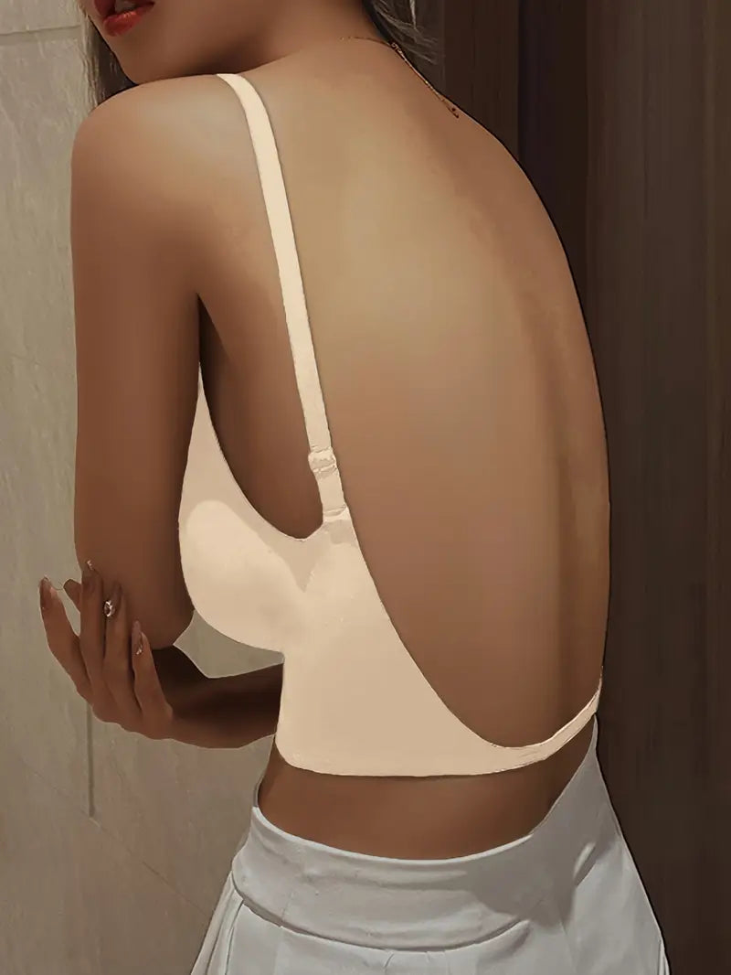 Soutien-gorge dos nu invisible – Maintien optimal et confort discret pour tenues décolletées