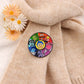 Broche Enfant Émotions Colorées – Bouton Fantaisie Ludique et Amusant