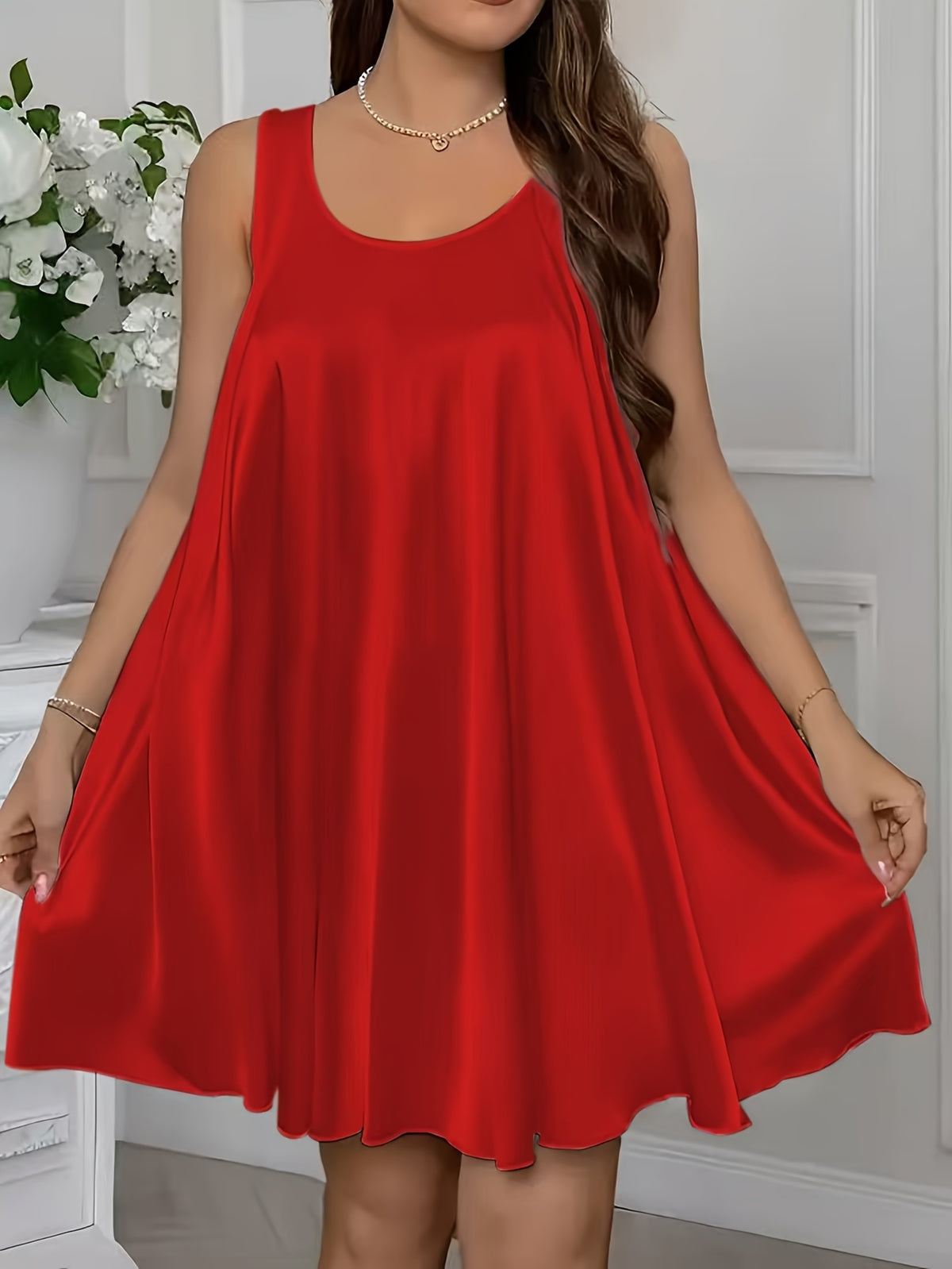 Ensemble de 3 nuisettes sexy sans manches pour femmes