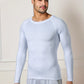 Tee-Shirt Thermique Homme Manches Longues – Sous-vêtement Technique Respirant pour Hiver & Sport