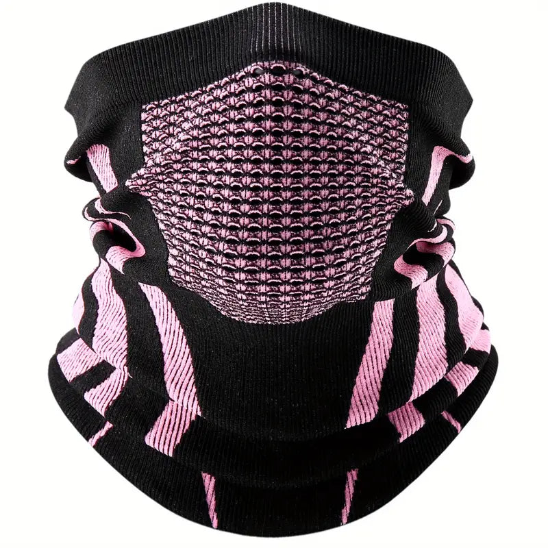 Cache-cou homme hiver respirant – Masque tour de cou sport et moto anti-froid