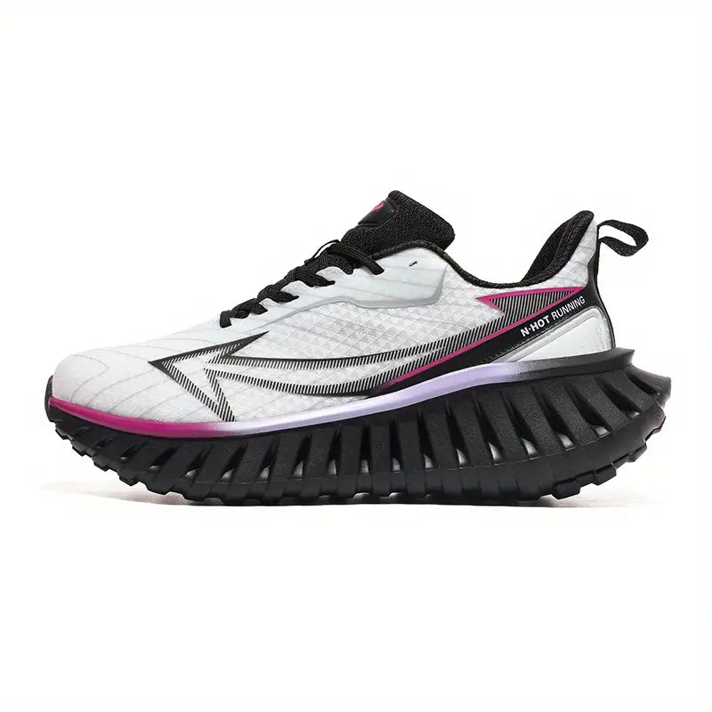 Baskets garçon – Chaussures de sport running bleu clair respirantes avec semelle amortissante tendance