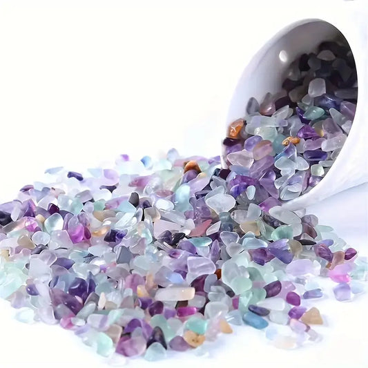 Pierres précieuses en vrac naturelles polies – Mélange de cristaux multicolores pour bijoux et lithothérapie