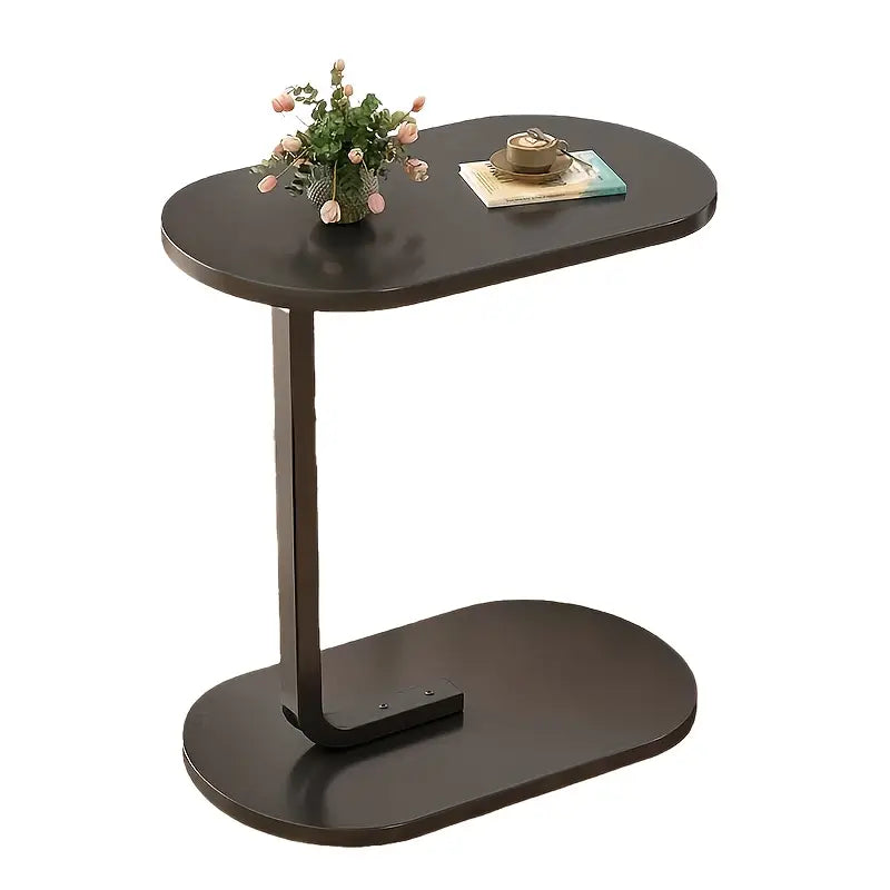 Table d'Appoint en Bois Design – Petite Table de Bureau ou Tablette Latérale pour Salon et Chambre