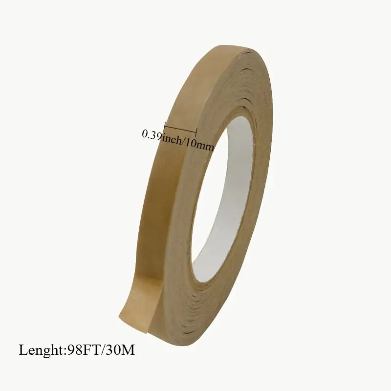 Ruban Kraft Adhésif 50mm x 30m – Bande Écologique Résistante pour Emballage, Carton et Expédition