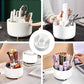 Organiseur Rotatif Multifonction – Boîte de Rangement à Compartiments pour Maquillage, Stylos et Accessoires