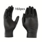 Gants en Nitrile Noirs Jetables – Protection Haute Résistance pour Laboratoire et Expériences Scientifiques