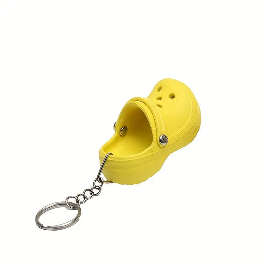 Porte-clés sandale crocs colorée – Breloque fun et originale pour femme