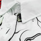 Chemise fantaisie homme – Motif crâne et roses rouges, Style gothique tendance et original