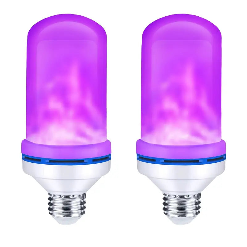 Ampoule LED Effet Flamme Bleue – E27 3W Décorative Anti-Moustique pour Intérieur & Extérieur (Lot de 2)