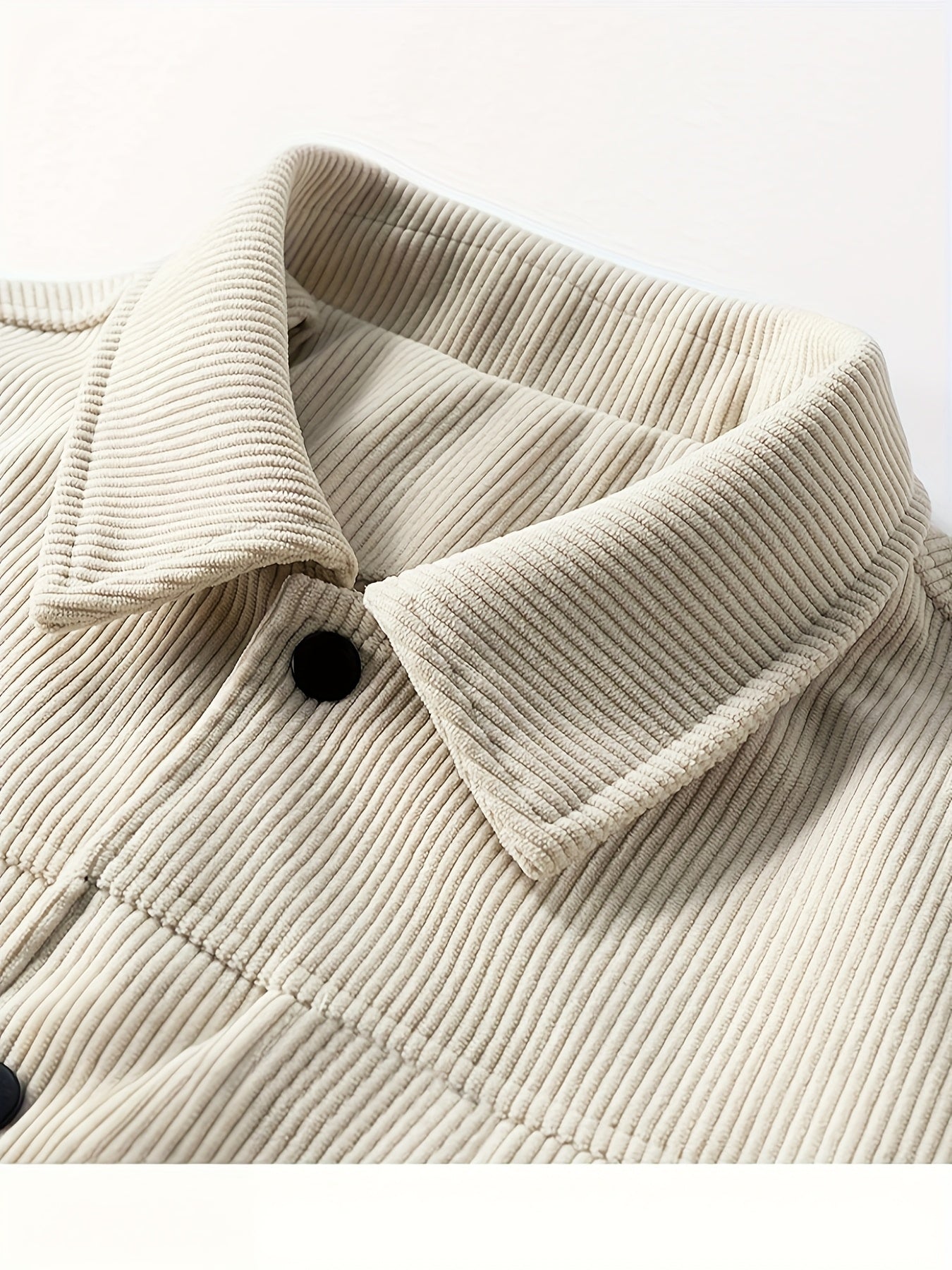 Veste de travail en velours côtelé pour hommes