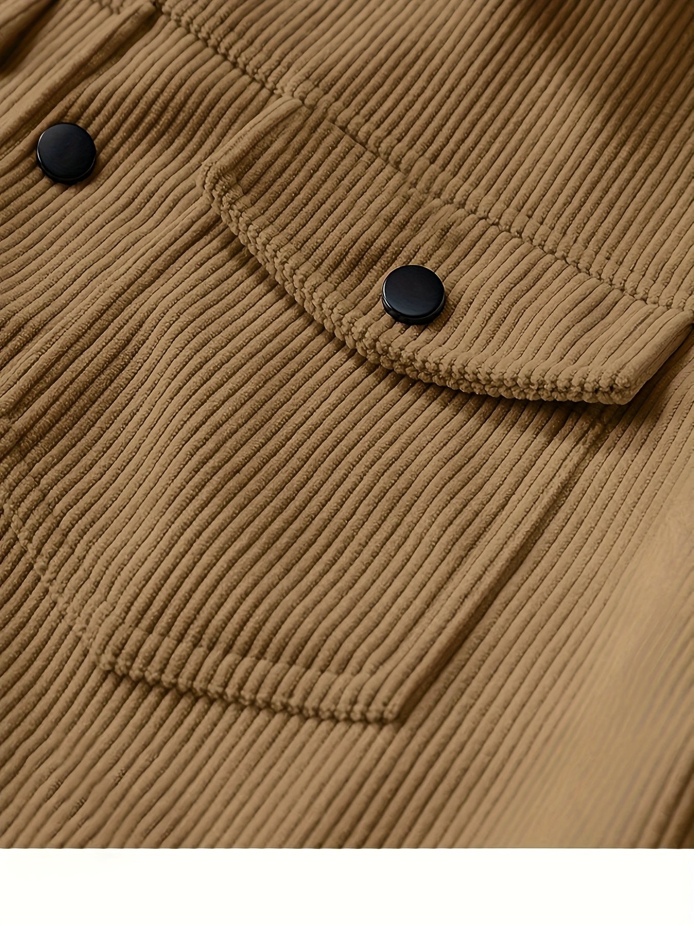 Veste de travail en velours côtelé pour hommes