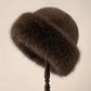 Chapeau femme hiver blanc en fausse fourrure – Élégance chic et chaleur assurée