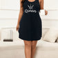 Robe décontractée grande taille pour femmes