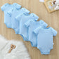 Lot de 5 bodies bébé – Cadeau naissance coton doux manches courtes
