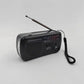 Radio Portable Multi-Bandes FM/AM/SW avec Lampe Torche et Panneau Solaire – Idéale Camping et Urgence