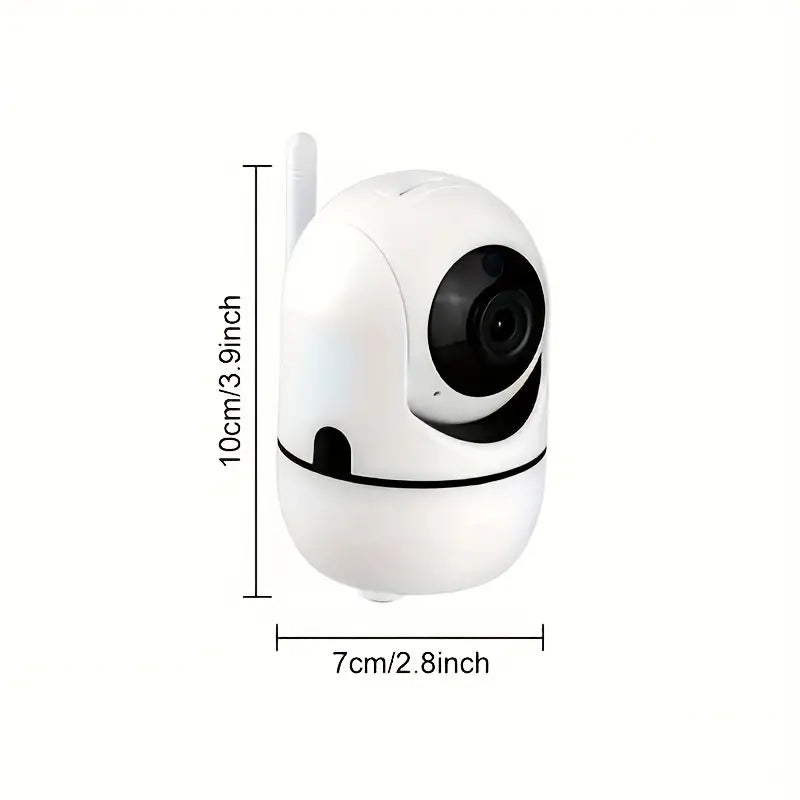 Caméra de Surveillance Wi-Fi HD avec Vision Nocturne Infrarouge – Suivi en Temps Réel sur Smartphone