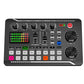 Table de Mixage Audio Portable – Console Sonore USB avec Effets Vocaux et Égaliseur pour Podcast, Musique et Streaming
