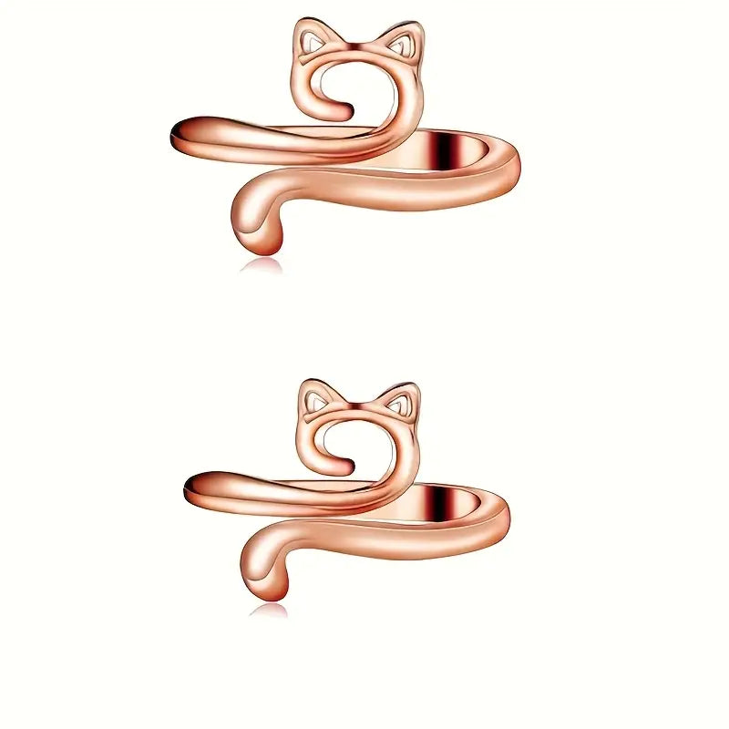 Bague Guide-Fil Chat pour Crochet et Tricot – Accessoire Pratique et Original pour Fils et Laine