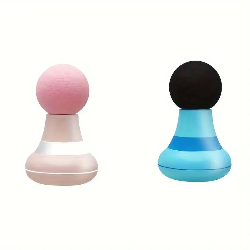 Mini Masseur Électrique Visage et Corps – Design Compact avec Tête Ronde Relaxante pour Massage Ciblé et Anti-Stress