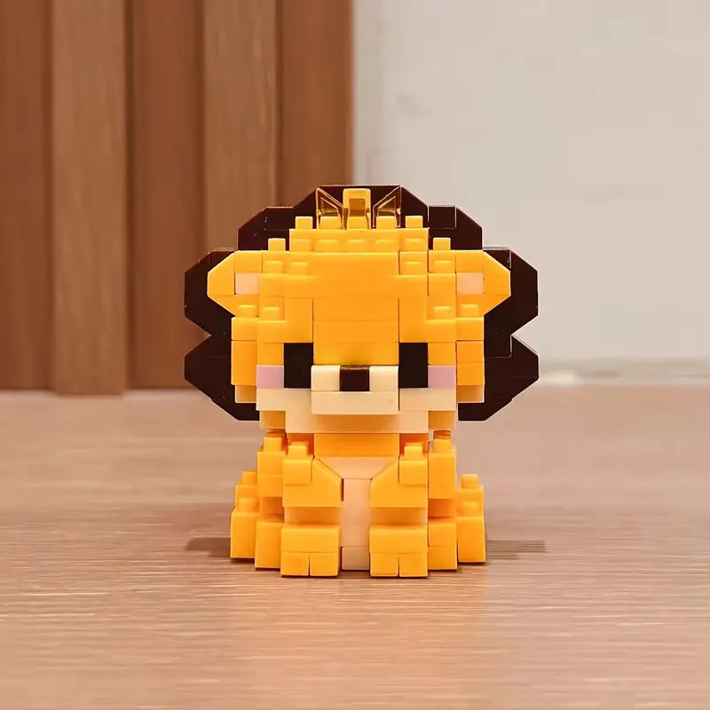 Mini Animaux en Briques à Assembler – Jouet Créatif et Éducatif pour Petits Animaux