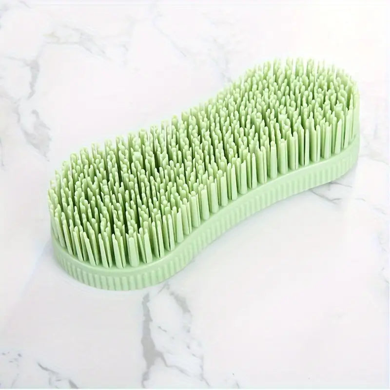 Brosse de Toilettage Douce pour Chevaux – Accessoire de Soin Multifonction en Silicone – Idéale pour Crinière et Pelage