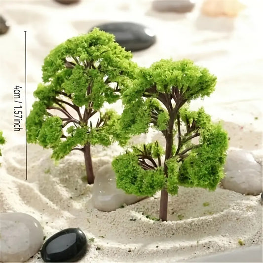 Arbre Miniature Réaliste pour Maquettes – Accessoire de Modélisme Paysager et Dioramas
