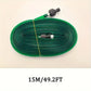 Tuyau d’Arrosage Plat 3/7.5/15M – Flexible, Résistant et Compact pour Jardin, Pelouse et Extérieur