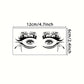 Tatouages Éphémères Halloween pour Yeux – Stickers Maquillage Artistique pour Déguisement et Fête