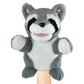 Marionnettes Animaux Sauvages en Peluche – Jouets Éducatifs pour Théâtre et Histoires d’Enfants
