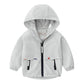 Veste Coupe-Vent Enfant à Capuche – Imperméable Légère avec Motifs Voitures