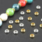Intercalaires Rondelles Métal Doré & Argenté – Perles Séparatrices pour Perles DIY | Perlage & Fabrication de Bijoux