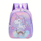 Sac à Dos Enfant Licorne – Cartable Maternelle Fille avec Motifs Arc-en-Ciel et Étoiles, Léger et Confortable