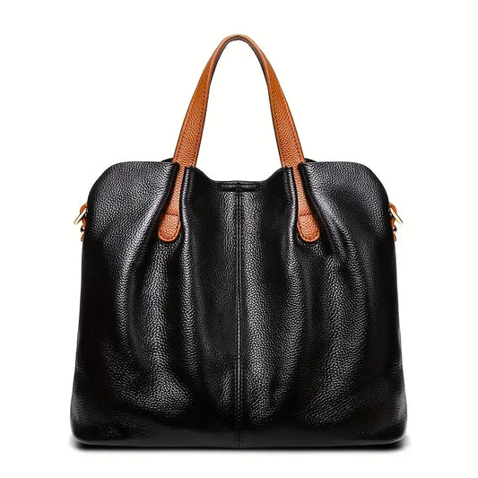 Sac bandoulière homme en cuir souple – Élégance, confort et grande capacité