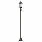 Lampadaire extérieur LED style lanterne  Éclairage décoratif pour jardin, allée et terrasse