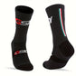 Chaussettes de cyclisme respirantes, coloris Gris