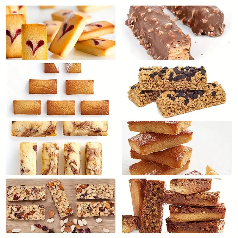 Barres Énergétiques Maison – Recettes Saines de Céréales, Fruits Secs et Chocolat pour Collation et Petit-Déjeuner