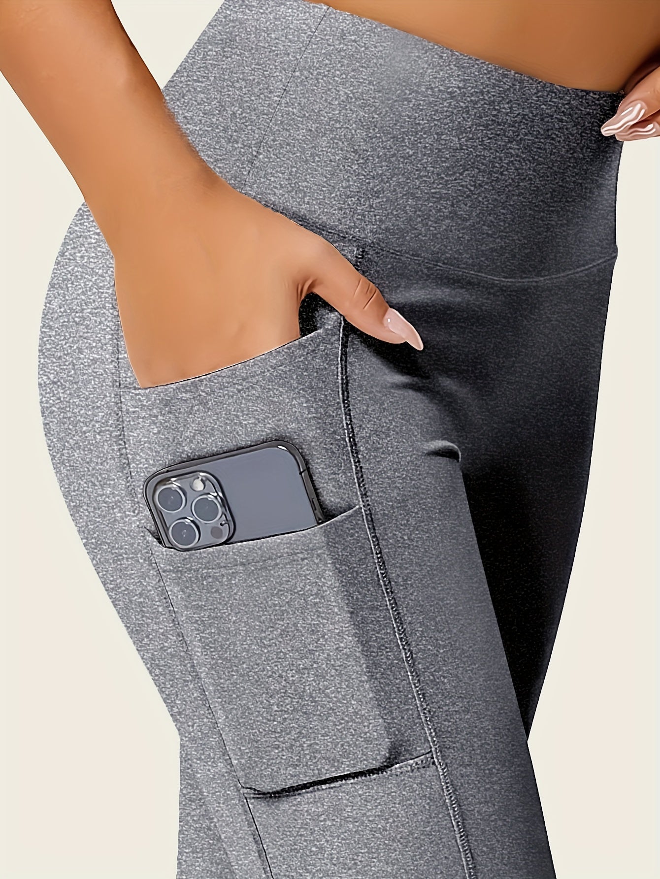 Leggings de yoga poche à ligne ciblée pour un développement