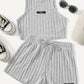 Short de Plage Femme Côtelé – Look Décontracté & Confortable, Idéal Été ou Détente