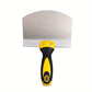 Spatule de Maçon Large en Acier Inoxydable – Manche Antidérapant pour Enduit, Plâtre et Lissage des Surfaces