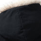 Veste d'hiver à capuche en polaire pour hommes grandes tailles