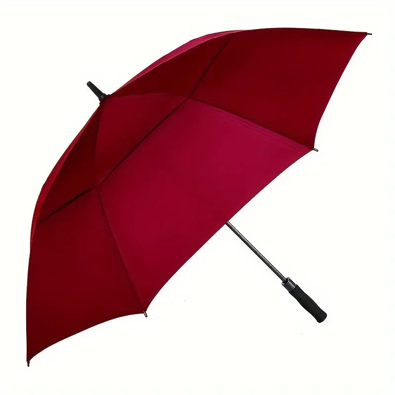 Parapluie noir grand format  Résistant au vent, élégant et durable
