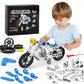 Kit de Construction Métal Moto 3D – 139 Pièces à Assembler avec Outils Inclus | Modélisme et Maquettes Éducatives