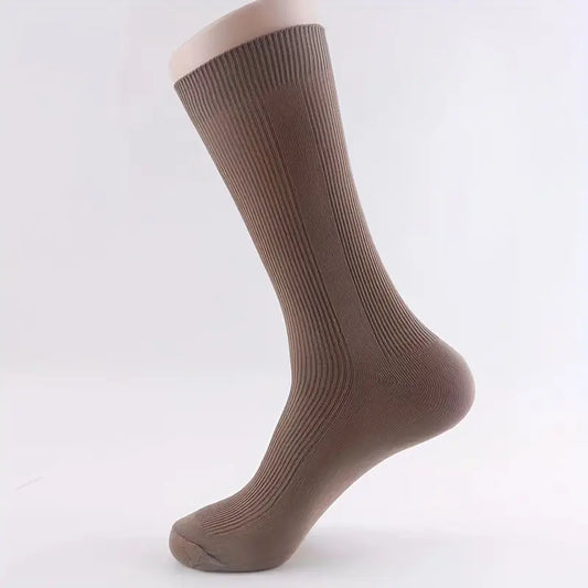 Lot de 4 paires de chaussettes homme classiques – Confortables, résistantes et élégantes, couleurs assorties