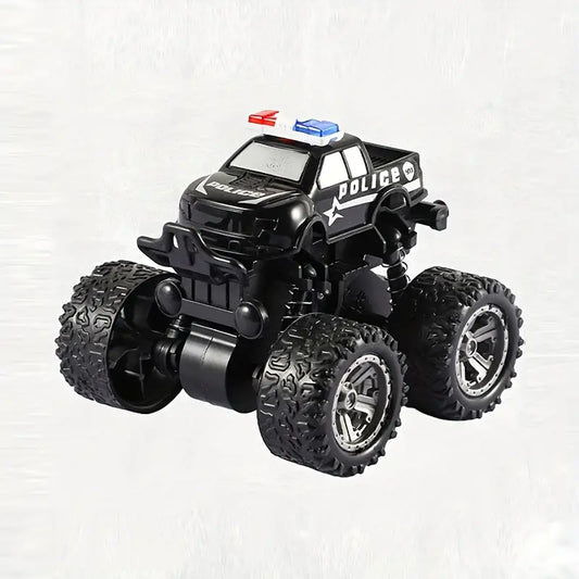 Voiture de police monster truck jouet – Véhicule tout-terrain pour enfants avec roues larges et design réaliste