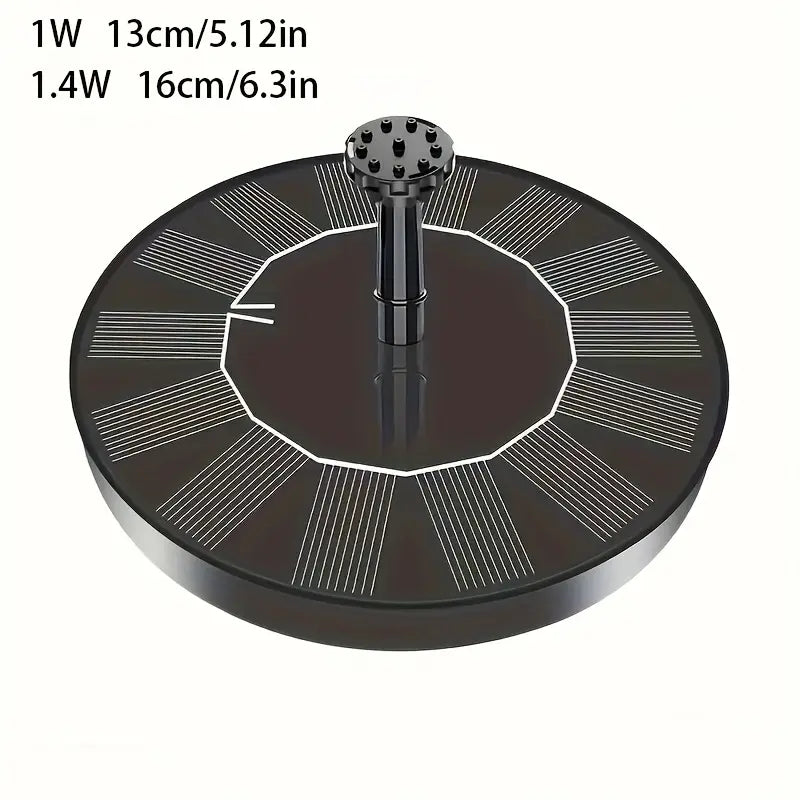 Fontaine Solaire de Jardin – Pompe à Eau Écologique pour Bassins, Étangs et Bains d’Oiseaux – Créez une Oasis Naturelle et Relaxante