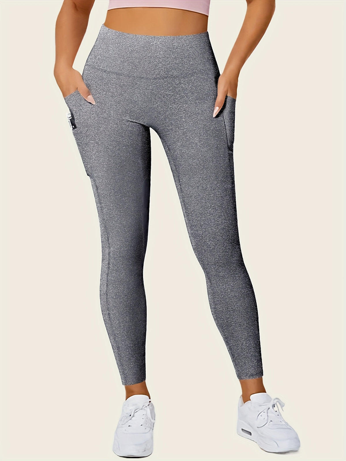 Leggings de yoga poche à ligne ciblée pour un développement