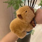 Peluche capybara marron – Jouet doux et mignon, accessoire décoratif et câlin