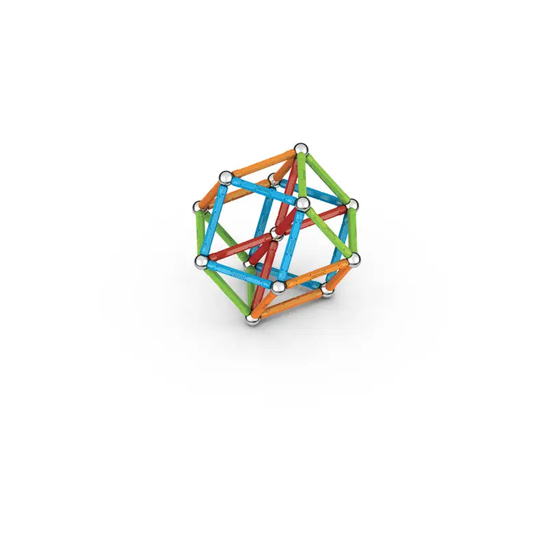 Jeu de construction magnétique coloré – Bâtonnets et billes aimantés pour créer ponts et structures 3D