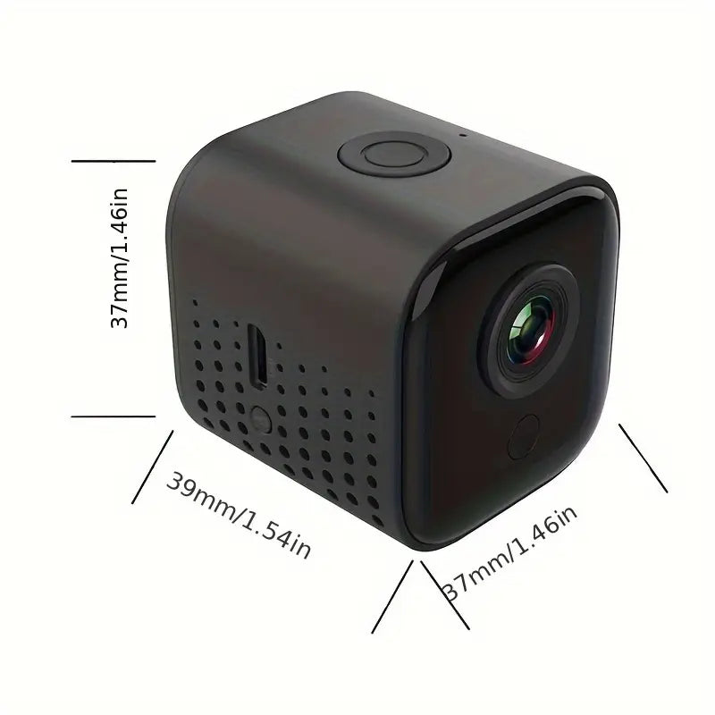 Mini Caméra Espion WiFi HD – Caméra de Surveillance Discrète avec Vision Nocturne et Détection de Mouvement